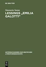 Lessings "Emilia Galotti"
