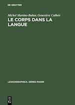 Le corps dans la langue