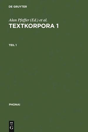 Textkorpora 1