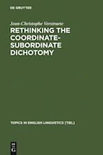 Rethinking the Coordinate-Subordinate Dichotomy