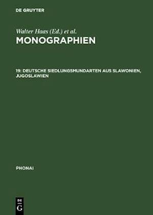 Deutsche Siedlungsmundarten aus Slawonien, Jugoslawien