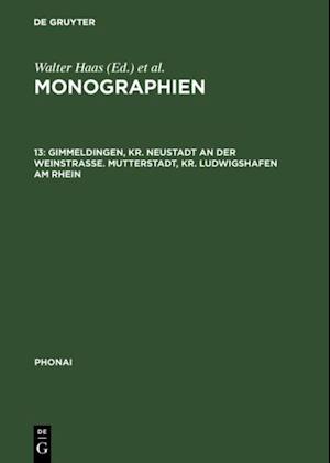 Gimmeldingen, Kr. Neustadt an der Weinstraße. Mutterstadt, Kr. Ludwigshafen am Rhein