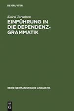 Einführung in die Dependenzgrammatik