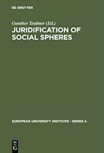 Juridification of Social Spheres