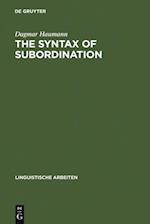 Syntax of Subordination