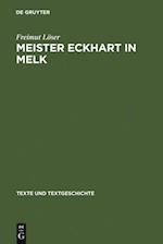 Meister Eckhart in Melk