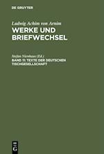 Texte der deutschen Tischgesellschaft