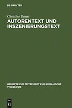 Autorentext und Inszenierungstext