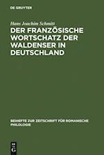 Der französische Wortschatz der Waldenser in Deutschland