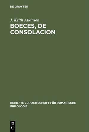 Boeces, De Consolacion