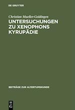 Untersuchungen zu Xenophons Kyrupädie