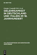 Gelehrsamkeit in Deutschland und Italien im 18. Jahrhundert