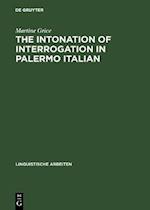 The Intonation of Interrogation in Palermo Italian