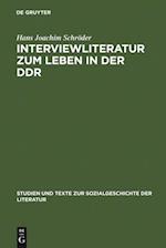 Interviewliteratur zum Leben in der DDR