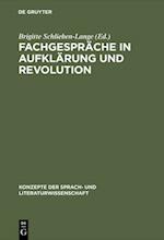 Fachgespräche in Aufklärung und Revolution