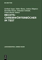 Rechtschreibwörterbücher im Test