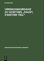 Verskonkordanz zu Goethes „Faust, Zweiter Teil“