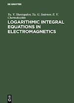 Logarithmic Integral Equations in Electromagnetics