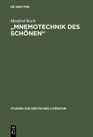 "Mnemotechnik des Schönen"