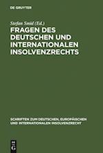 Fragen des deutschen und internationalen Insolvenzrechts