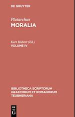 Plutarchus: Moralia. Volume IV