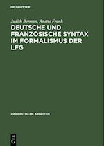 Deutsche und französische Syntax im Formalismus der LFG