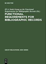 Functional Requirements for Bibliographic Records