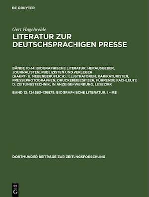 124563–136875. Biographische Literatur. I - Me