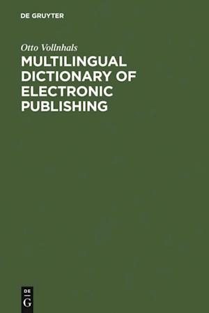 Multilingual Dictionary of Electronic Publishing