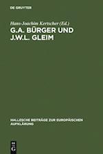 G.A. Bürger und J.W.L. Gleim