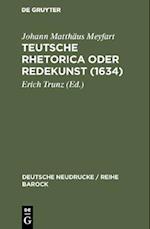 Teutsche Rhetorica oder Redekunst (1634)