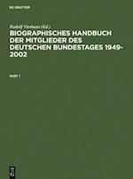 Biographisches Handbuch der Mitglieder des Deutschen Bundestages 1949-2002