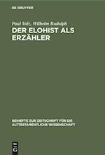 Der Elohist als Erzähler