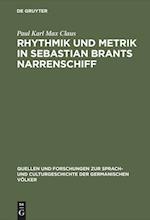 Rhythmik Und Metrik in Sebastian Brants Narrenschiff