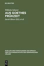 Aus Goethes Frühzeit