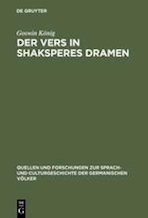 Der Vers in Shaksperes Dramen