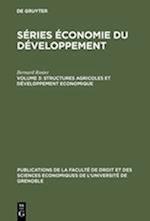 Structures agricoles et  développement economique