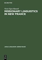 Missionary Linguistics in New France