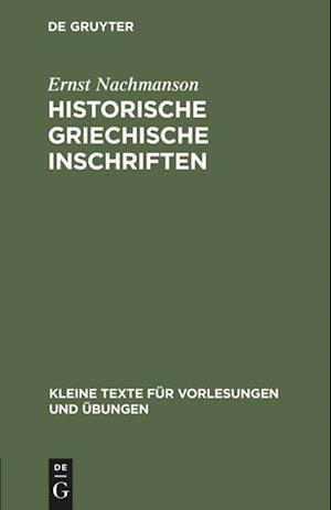 Historische griechische Inschriften