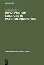 Information sources in psycholinguistics