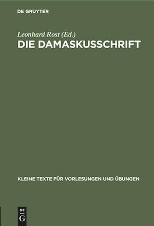 Die Damaskusschrift