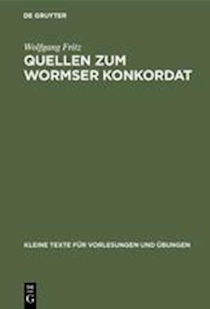 Quellen zum Wormser Konkordat