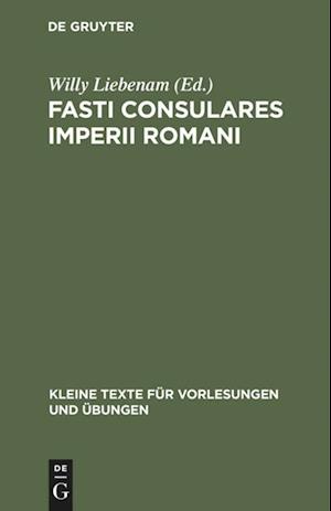 Fasti Consulares Imperii Romani