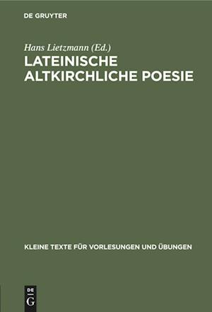 Lateinische altkirchliche Poesie