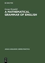 A mathematical grammar of English