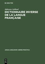 Dictionnaire inverse de la langue française