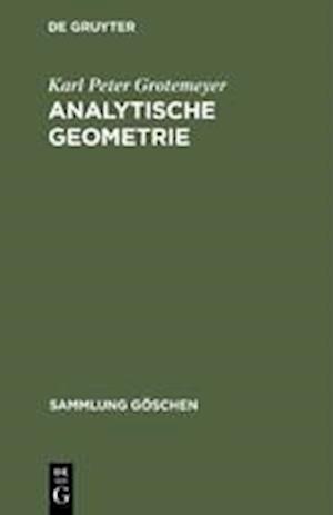 Analytische Geometrie