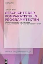 Geschichte der Komparatistik in Programmtexten