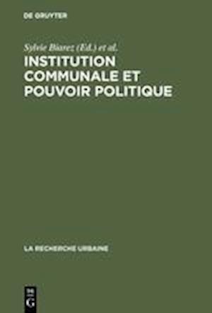 Institution Communale Et Pouvoir Politique