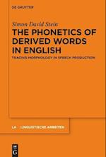 Phonetics of Derived Words in English